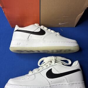 Nike Air Force 1 '07 PRM Bronx Origins White Black GS Size 7y Dx2309 100